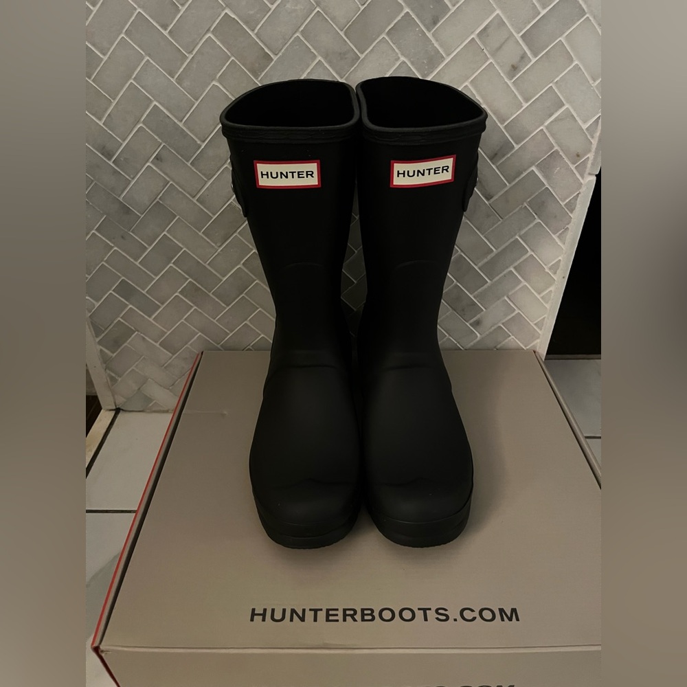 Hunter Classic Black Waterproof Boots